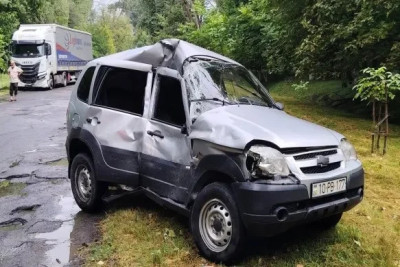 Zaqatalada TIR və minik avtomobili toqquşub