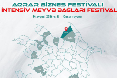 Qusarda "Aqrar Biznes Festivalı" keçiriləcək