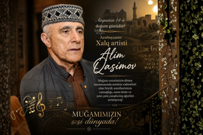 Alim Qasımovun doğum günüdür