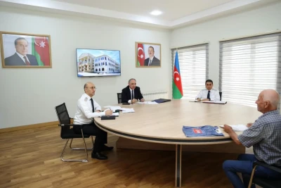 Baş prokuror Şəkidə xidməti mənzillərə baxış keçirdi
