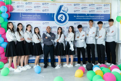 Şəkinin bu məktəbində 6 sinfin bütün məzunları tələbə adını qazandı
