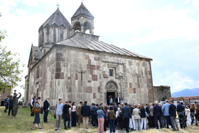 Azərbaycan Alban-Udi xristian dini icması Ermənistanın diplomatik korpusun Azad olunmuş ərazilərə səfərinə revanşist münasibətini qınayıb.  AZƏRTAC xəbər verir ki, Azərbaycan Alban-Udi xristian dini icmasının sədri Robert Mobili bununla bağlı bəyanat yayı
