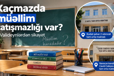 Xaçmaz məktəblərində müəllim çatışmazlığı var? – ŞİKAYƏT