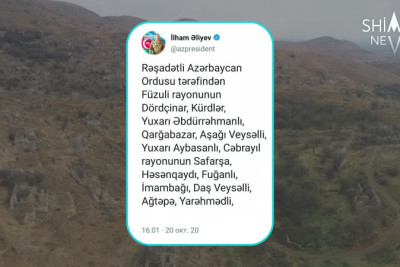 Vətən müharibəsinin 24-cü günü: XRONİKA