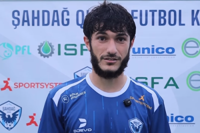 "Şahdağ-Qusar"ın yarımmüdafiəçisi: "Hədəfimiz çempionluqdur"
