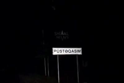 Qubanın kəndində işığa həsrət qalan yol