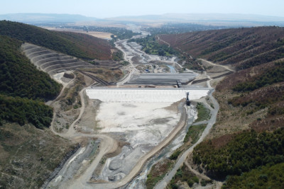Qəbələdə 17,5 milyon kubmetrlik su anbarı tikilir